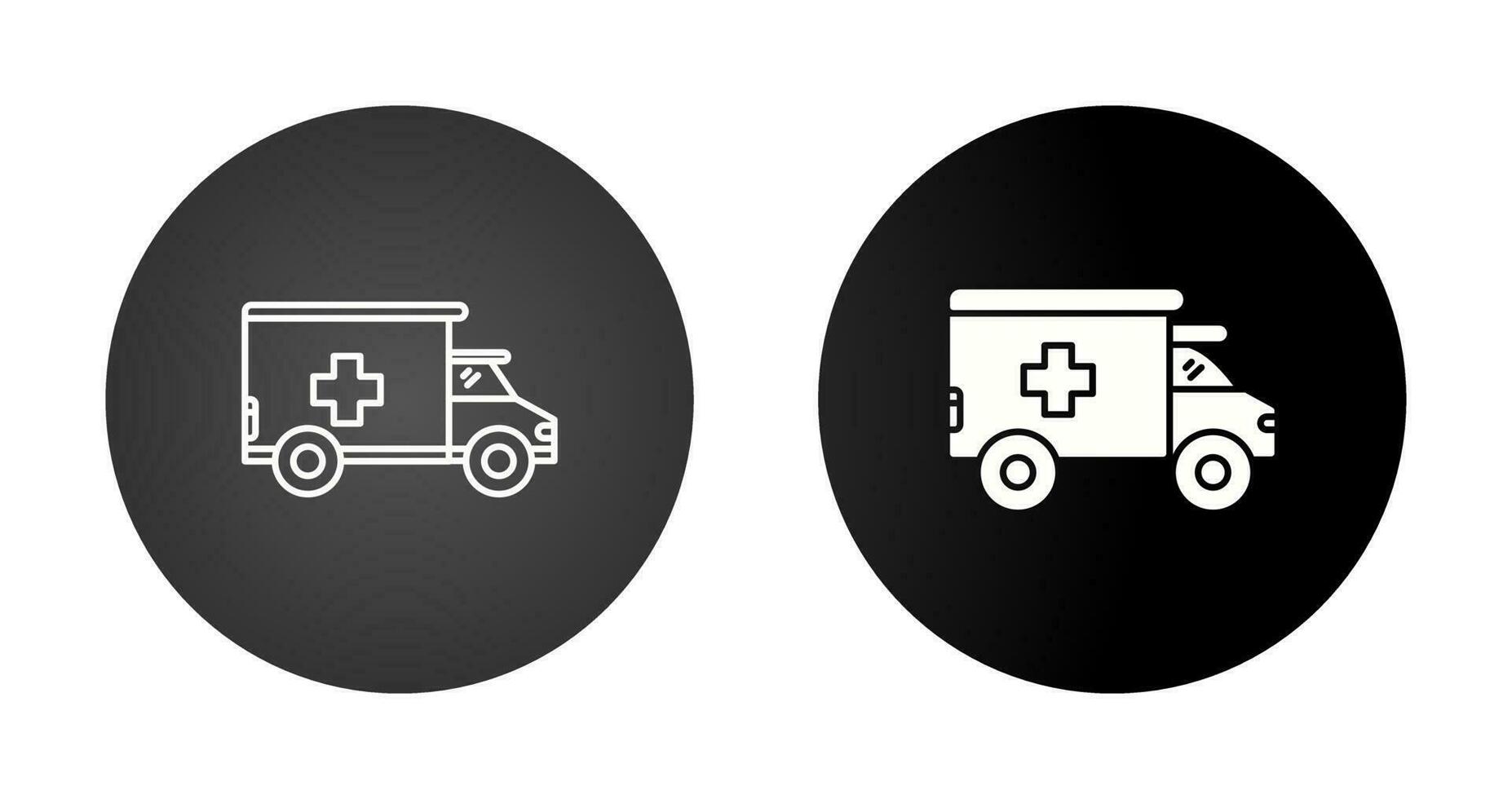 Krankenwagen-Vektor-Symbol vektor