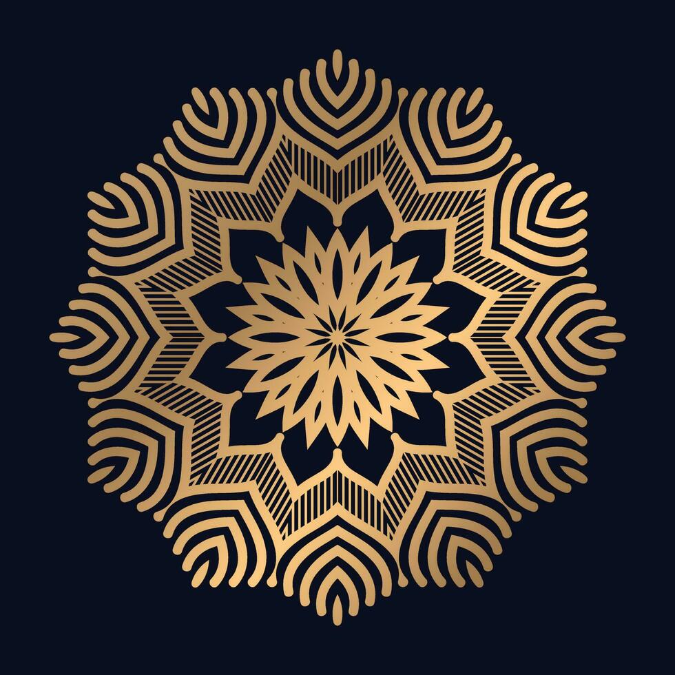 Mandala Design Vektor Vorlage