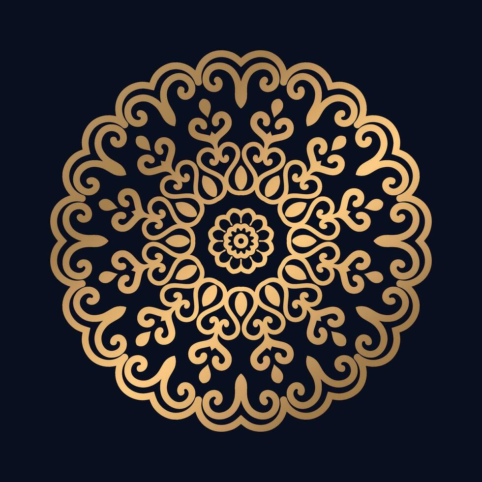 Mandala Design Vektor Vorlage