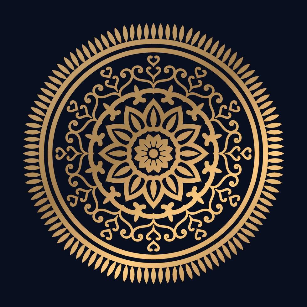 Mandala Design Vektor Vorlage