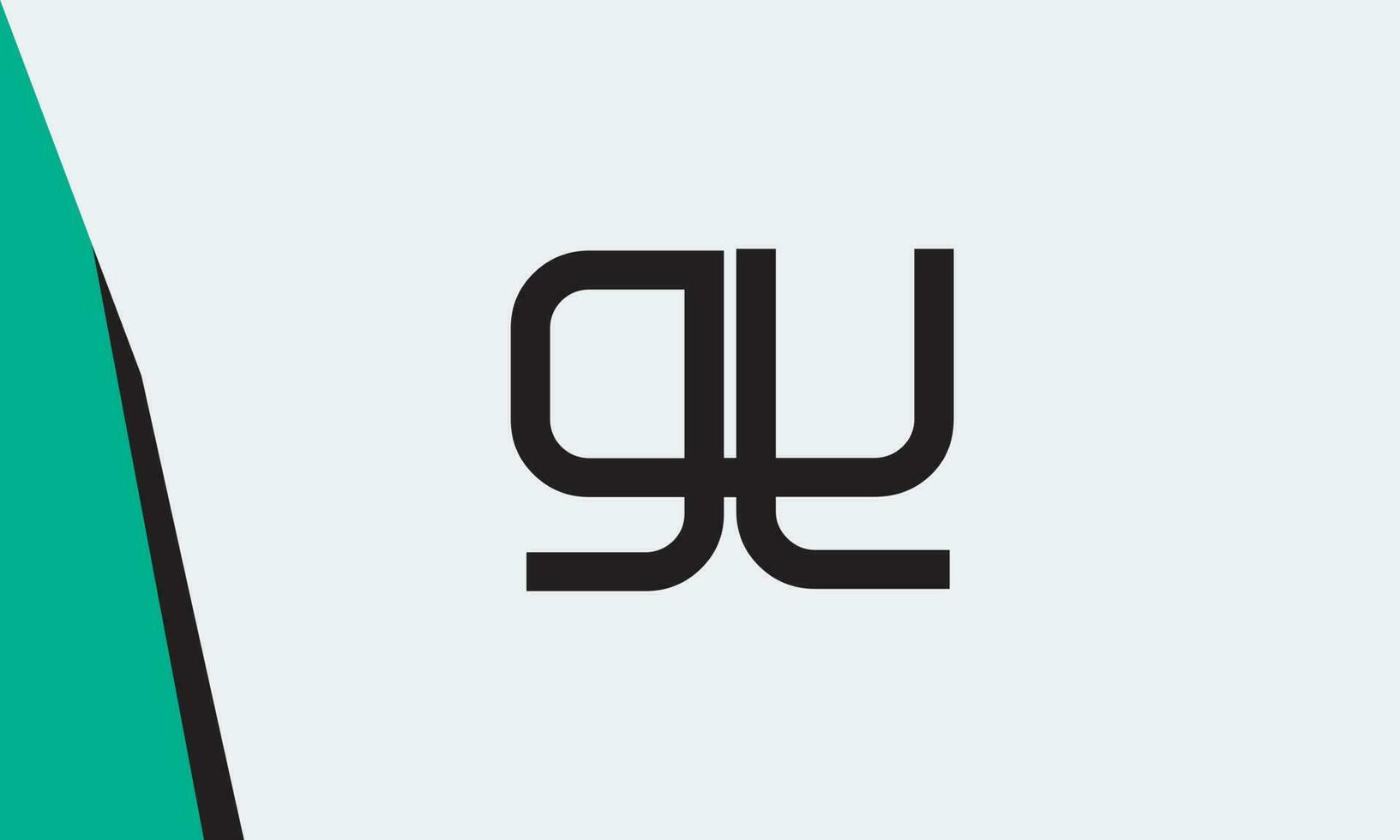 alfabetet bokstäver initialer monogram logotyp gy, yg, g och y vektor