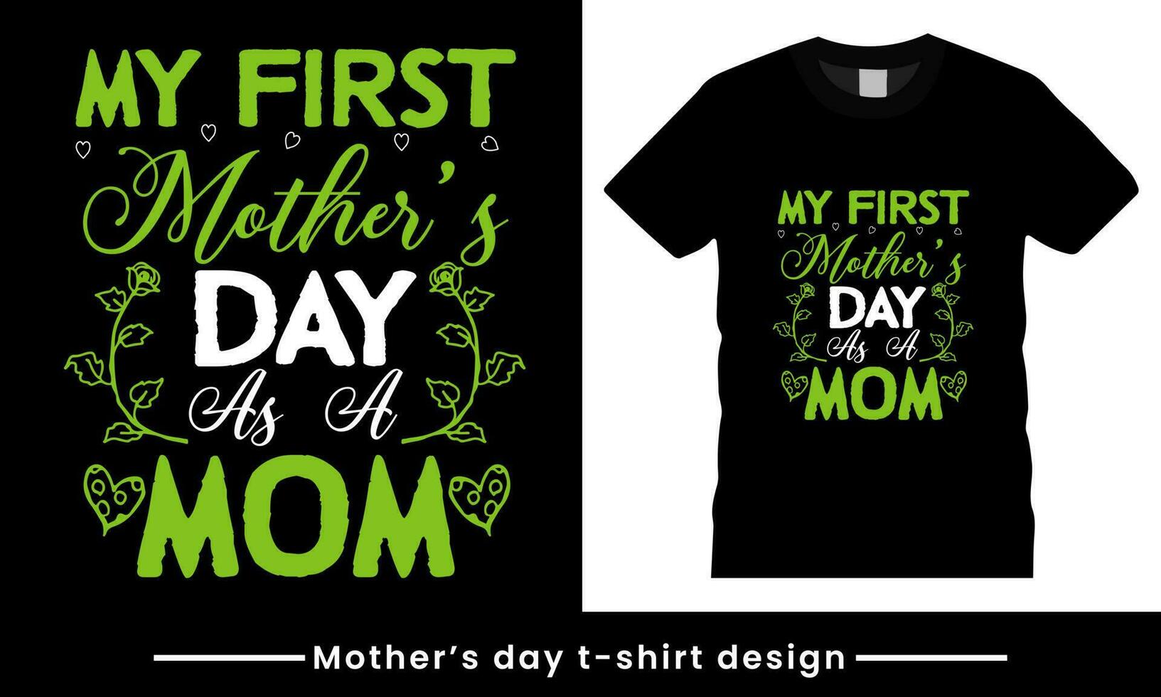 mors dag t-shirt skriva ut med Citat. vektor