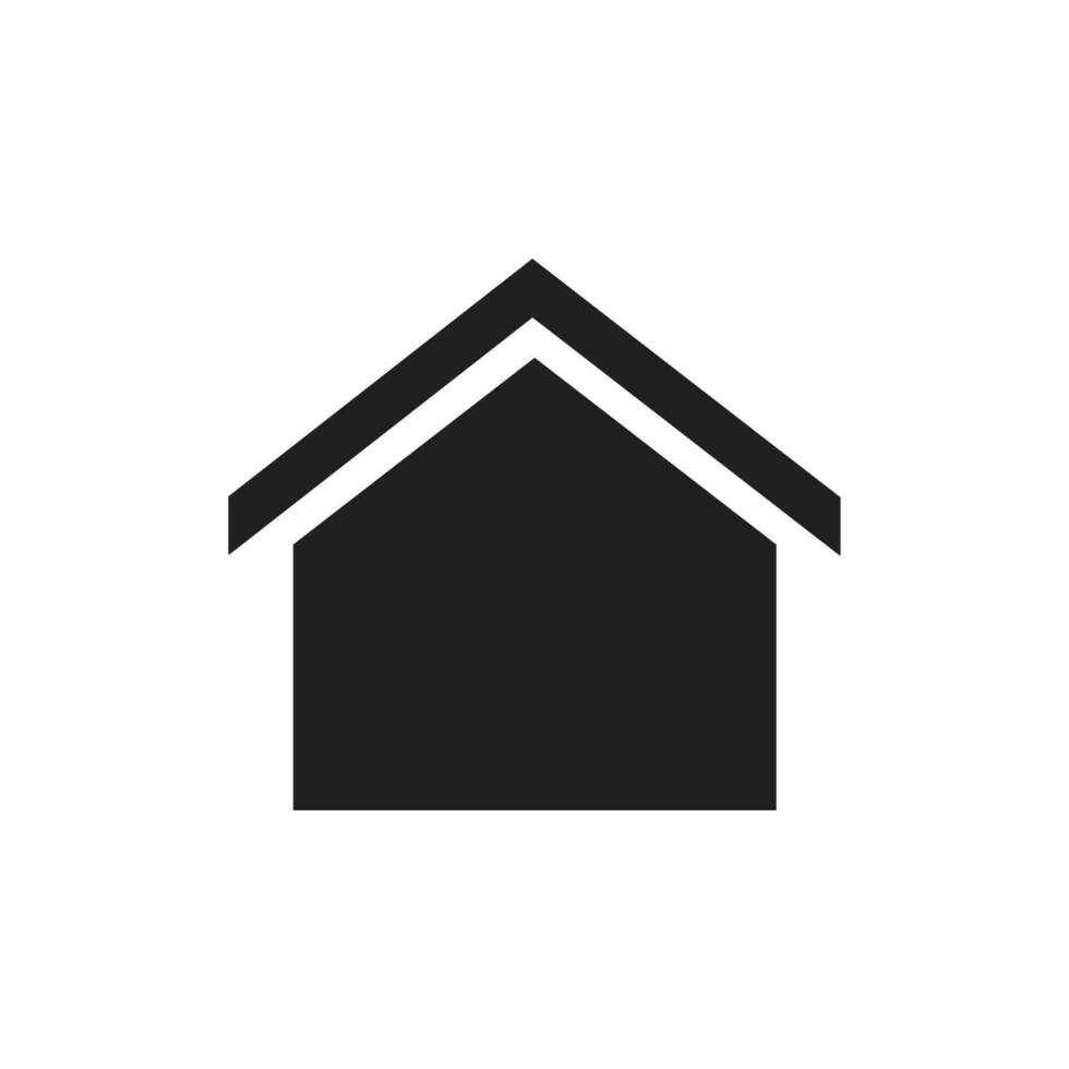 hus ikon vektor design illustration