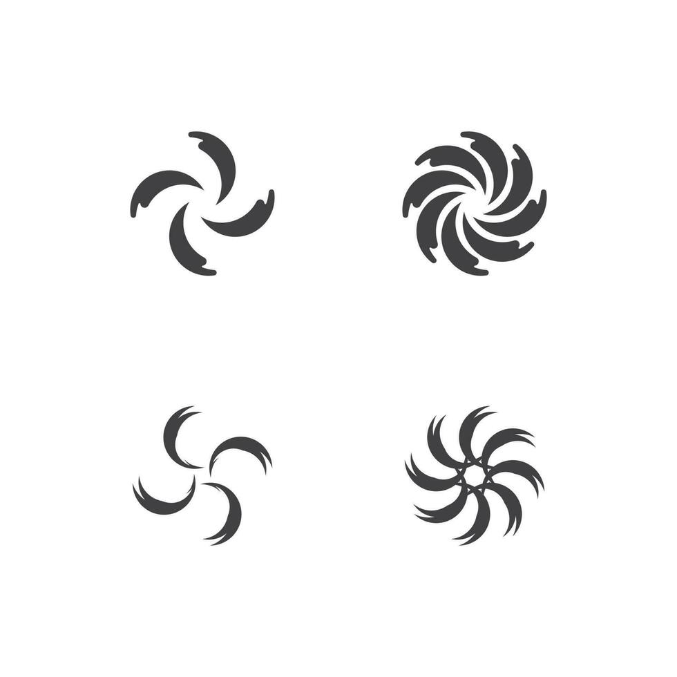 Wirbel Vektor Design Illustration Symbol Logo Vorlage