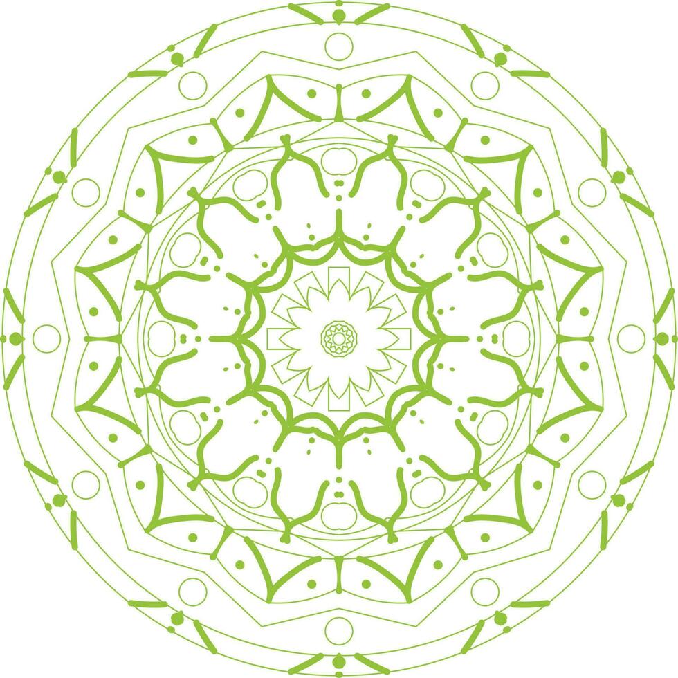 modern kreativ mandala design bakgrund vektor