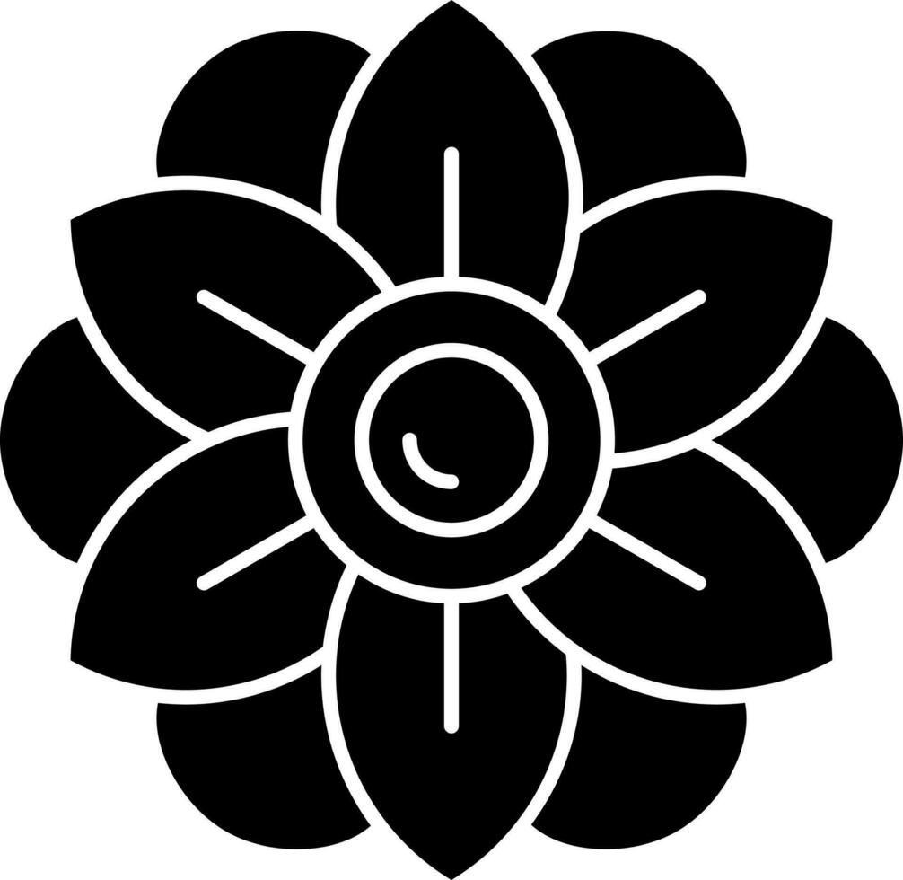 blomma vektor ikon design