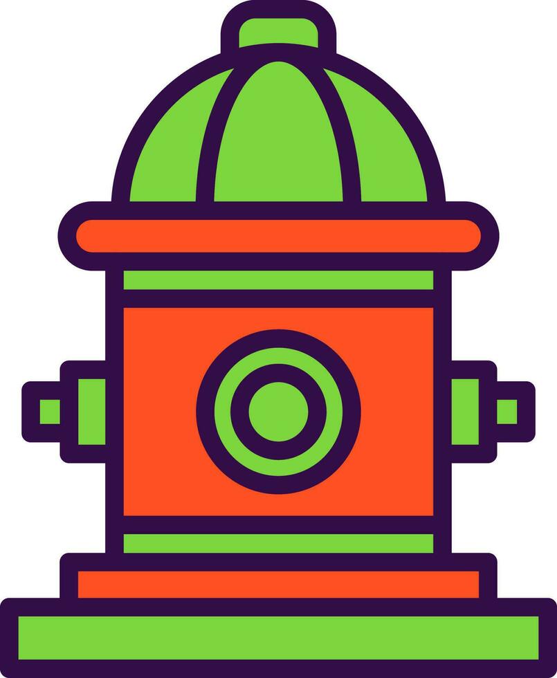 Feuer Hydrant Vektor Symbol Design