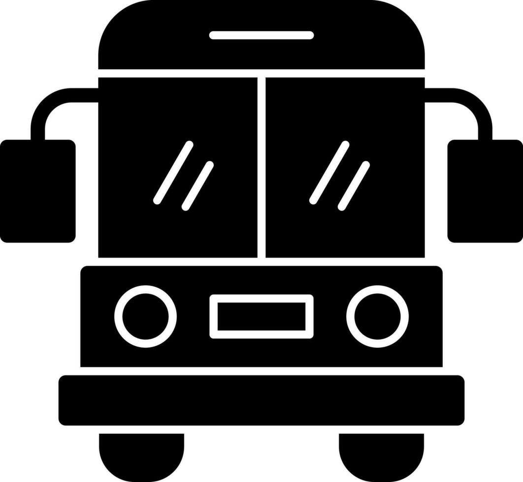 Schule Bus Vektor Symbol Design