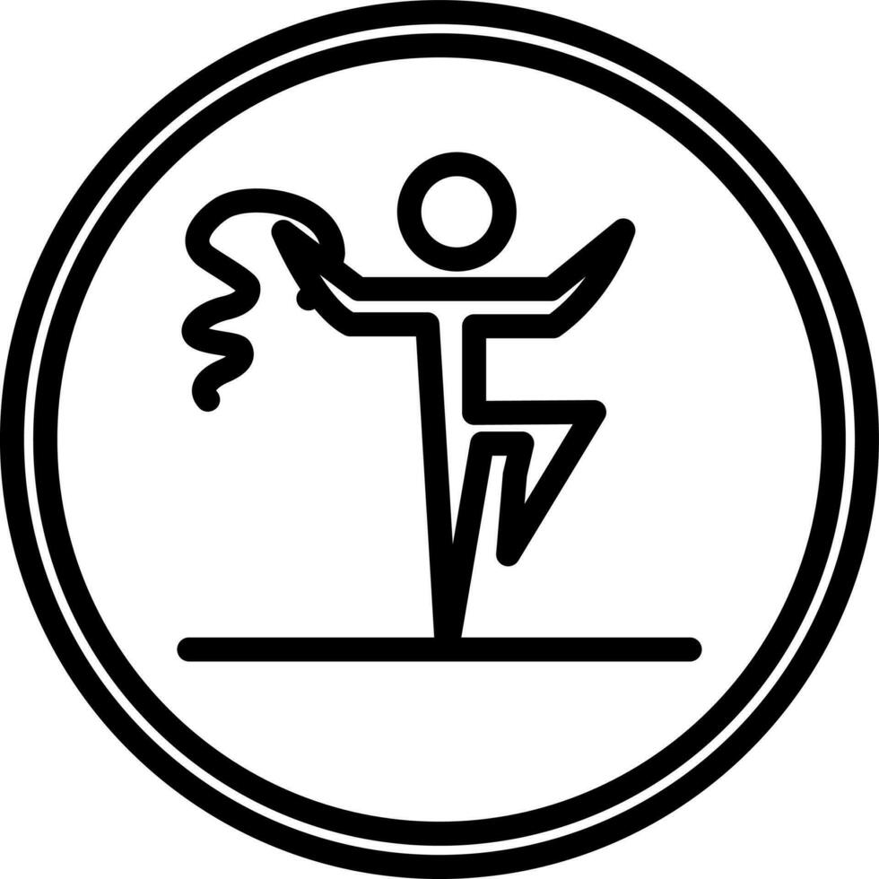 rhythmisch Gymnastik Vektor Symbol Design