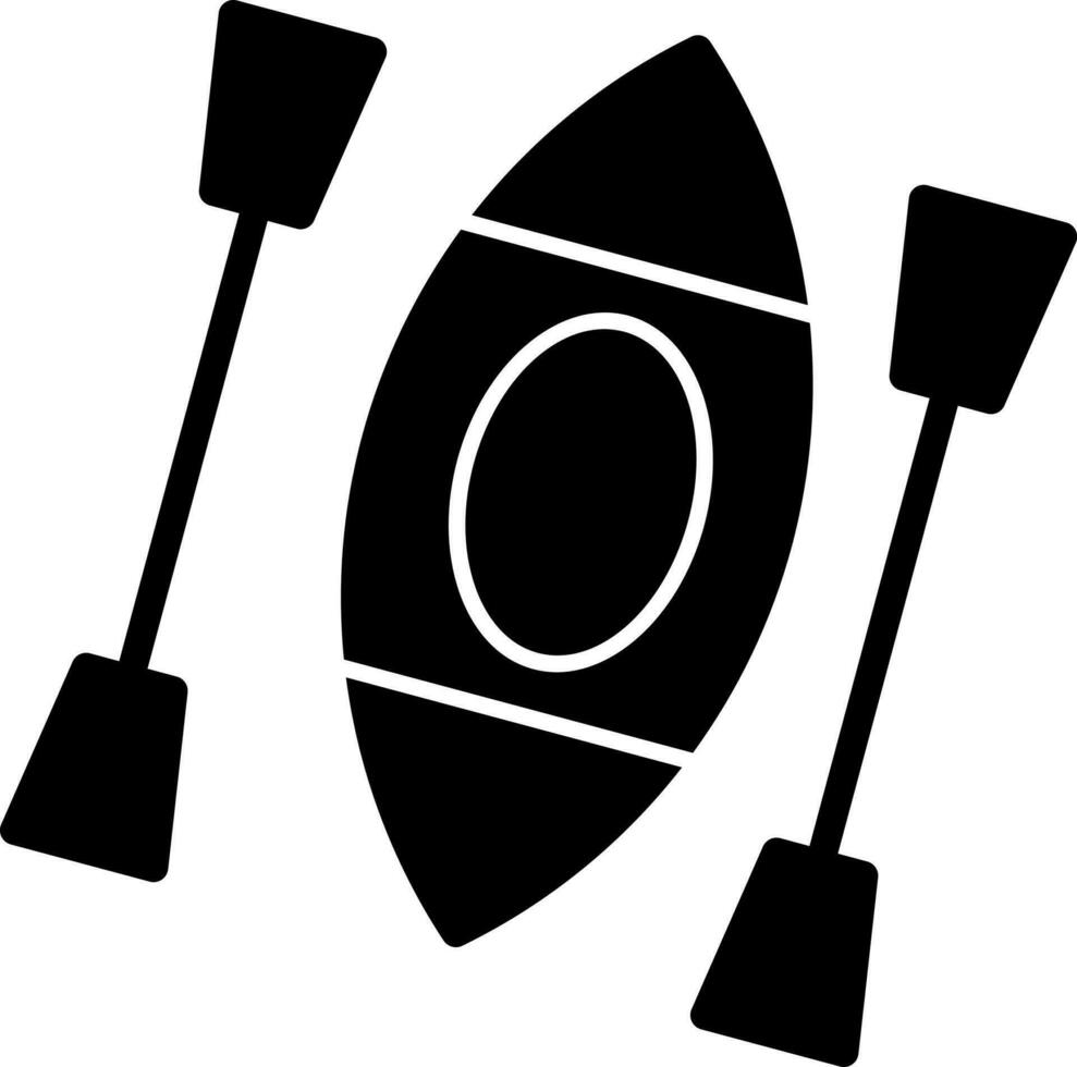 Kajak-Vektor-Icon-Design vektor