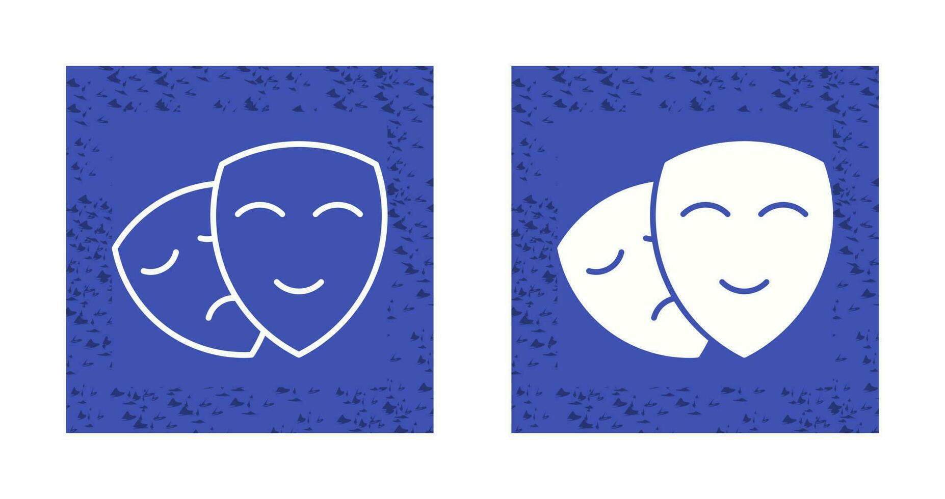 ansikte mask vektor ikon