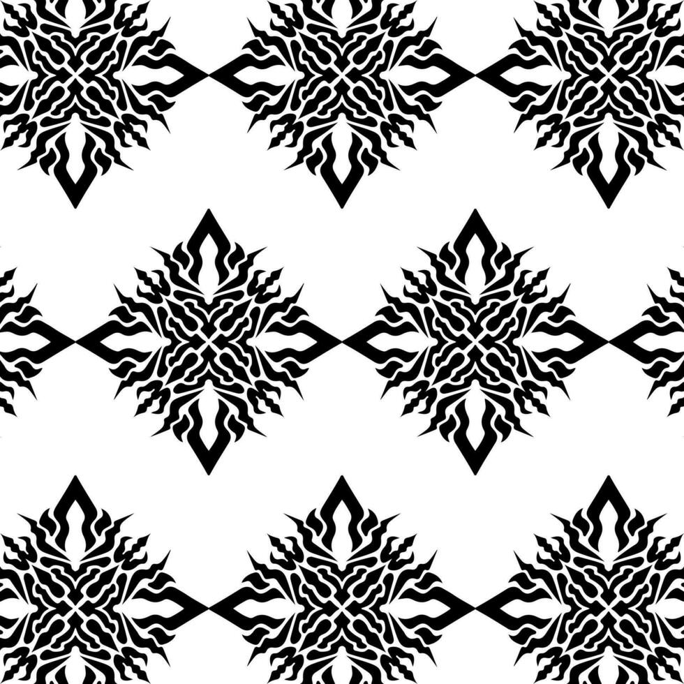 geometrisch cool abstrakt Blumen- Muster vektor