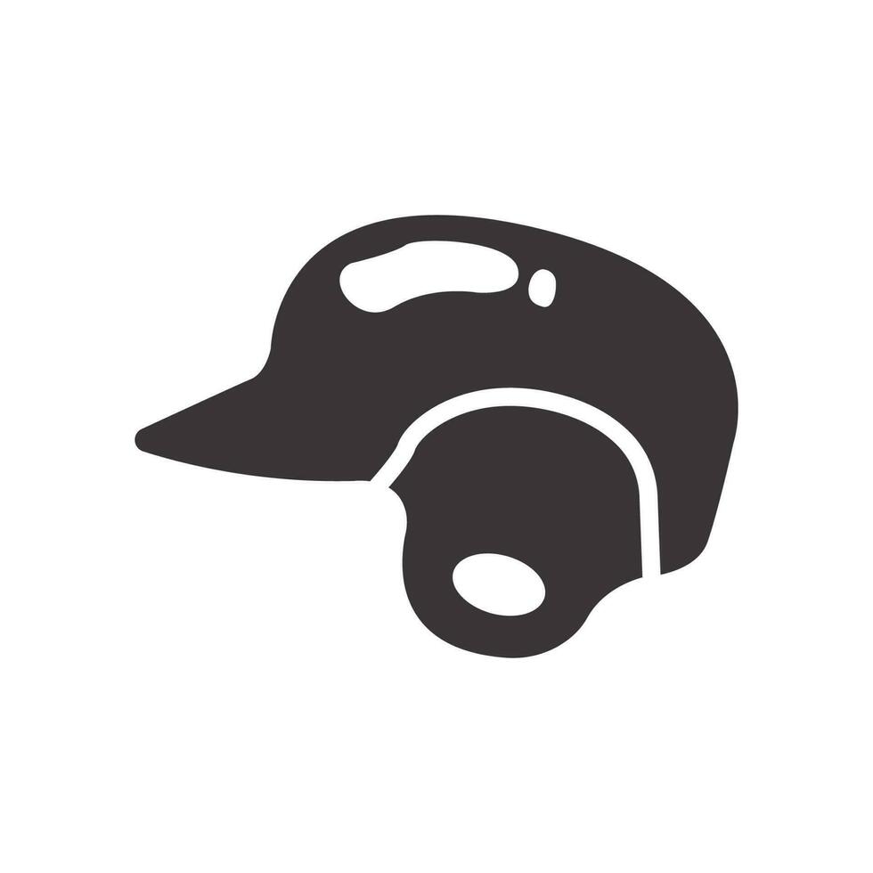 Baseball Helm Symbol Design Vektor