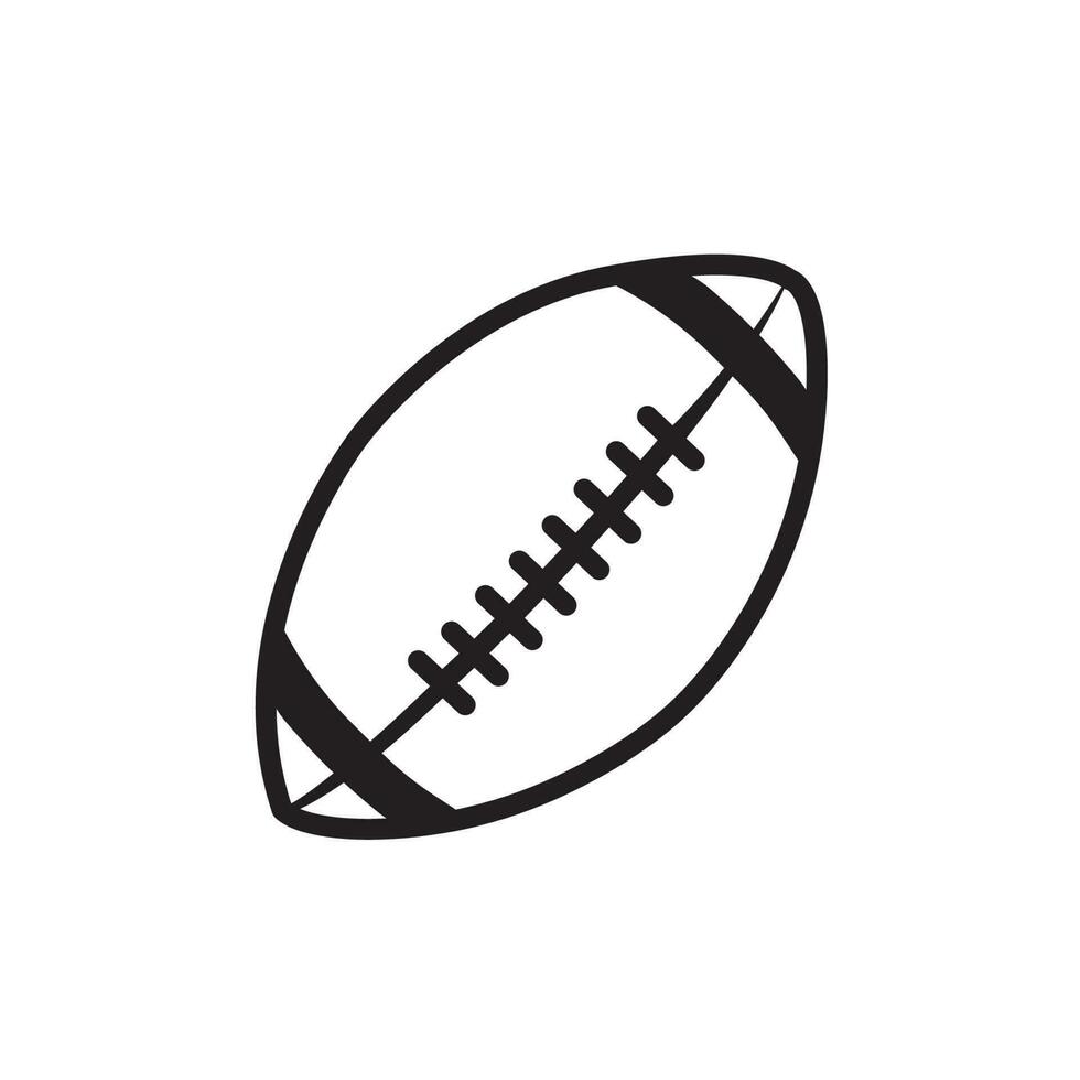 American-Football-Symbol vektor