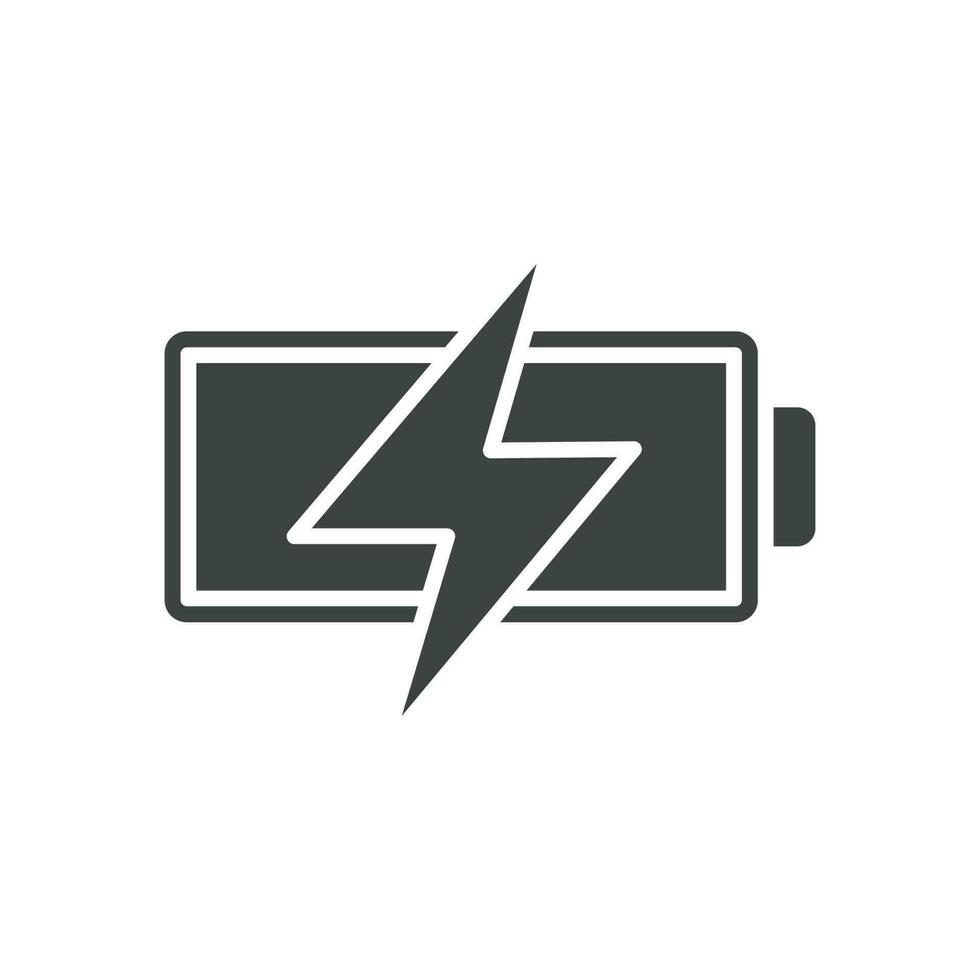 Batterie-Icon-Design-Vektor-Vorlage vektor