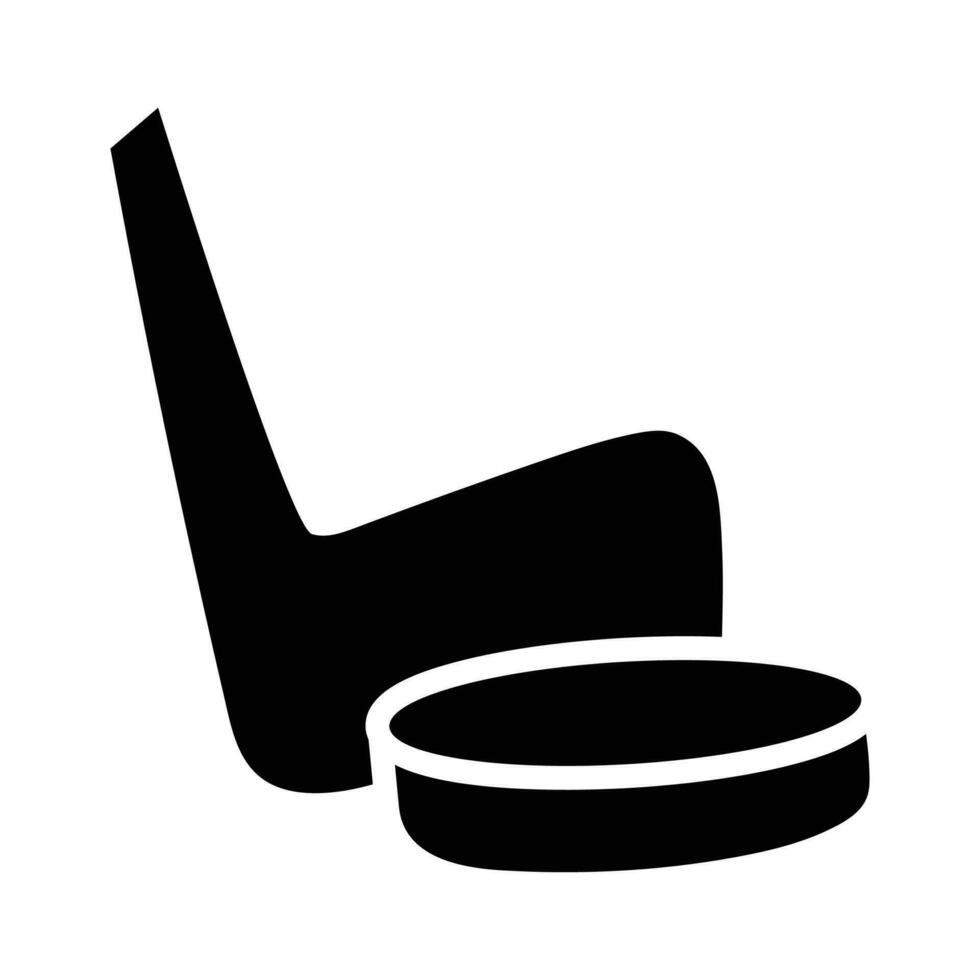 hockey vektor fast ikon design illustration. olympic symbol på vit bakgrund eps 10 fil