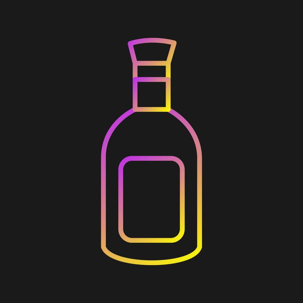 dryck flaska vektor ikon