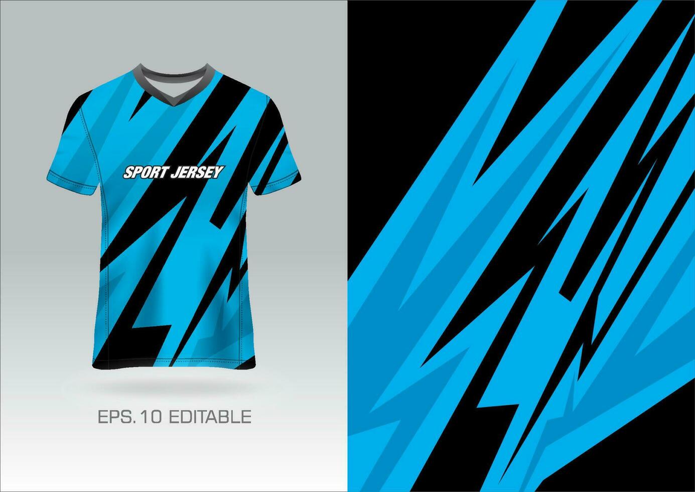 T-Shirt Sport abstrakt Textur Fußbal Design zum Rennen Fußball Spielen Moto-Cross Spielen vektor