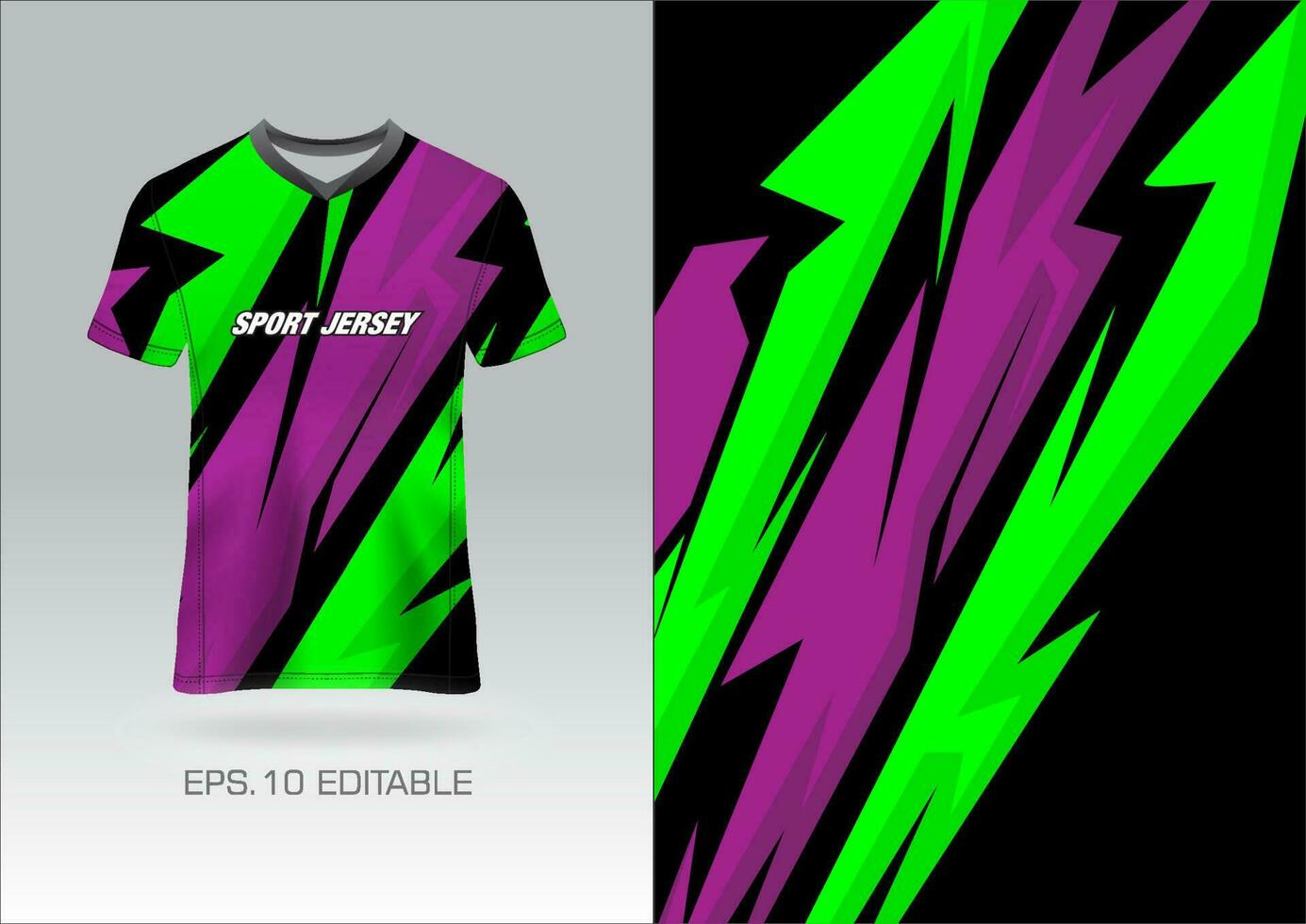 T-Shirt Sport abstrakt Textur Fußbal Design zum Rennen Fußball Spielen Moto-Cross Spielen vektor