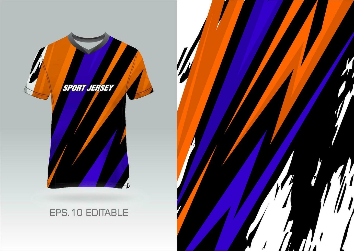 T-Shirt Sport abstrakt Textur Fußbal Design zum Rennen Fußball Spielen Moto-Cross Spielen vektor