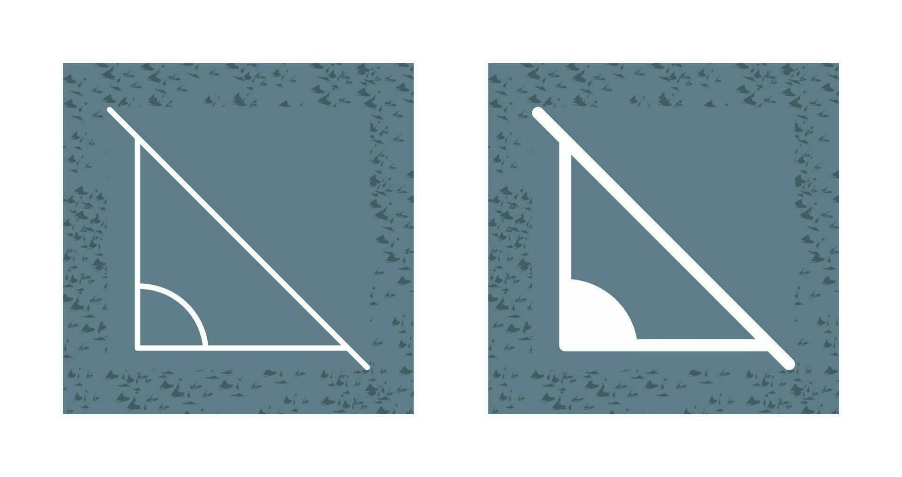 Winkel-Vektor-Symbol vektor