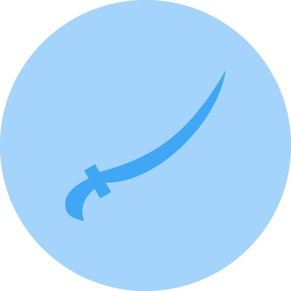 arabicum svärd vektor ikon