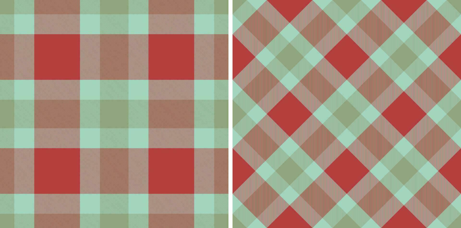 Textil- Tartan Muster. Plaid Stoff Vektor. Hintergrund prüfen Textur nahtlos. vektor