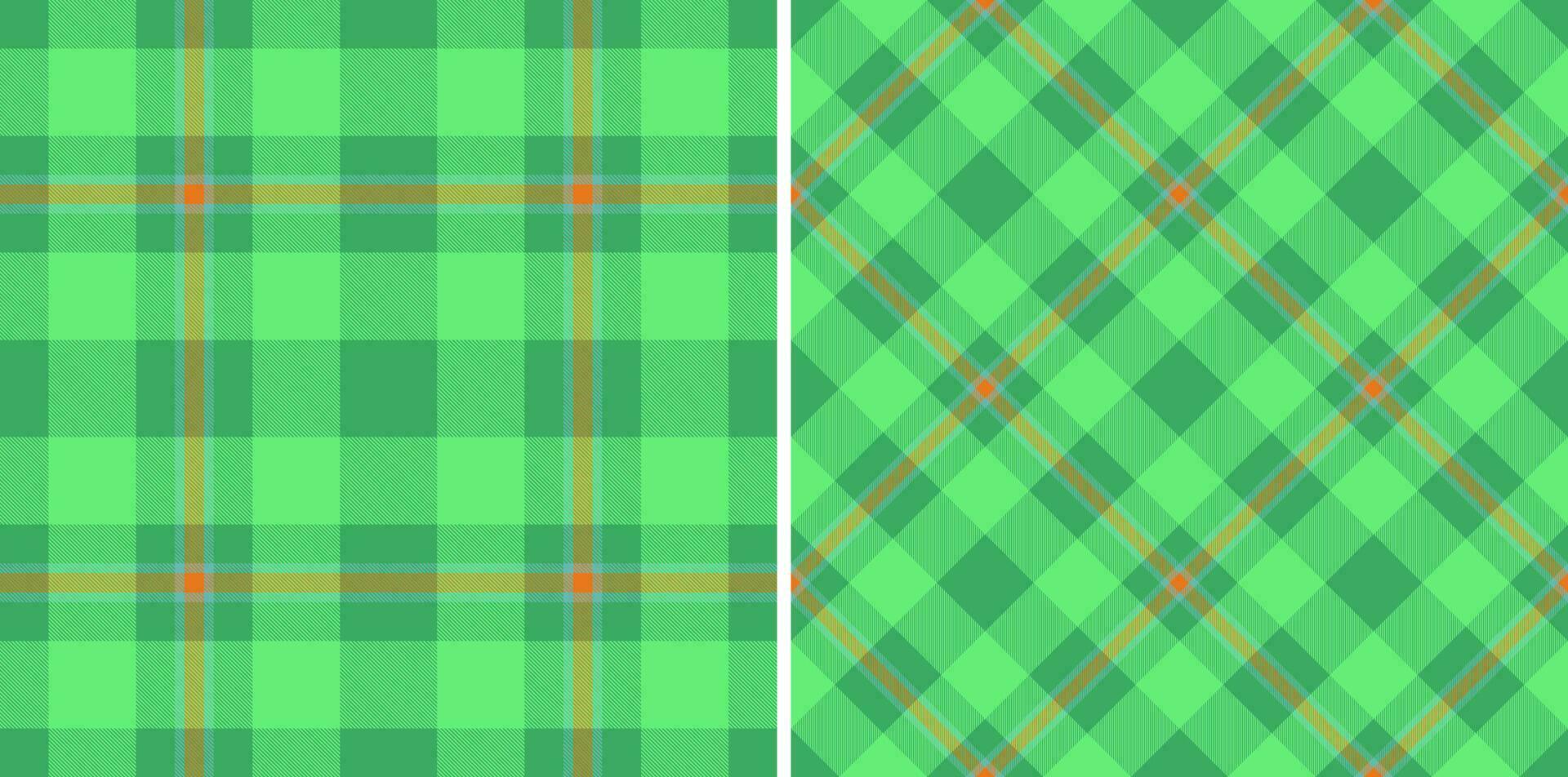 tartan sömlös tyg. kolla upp textur vektor. pläd mönster textil- bakgrund. vektor