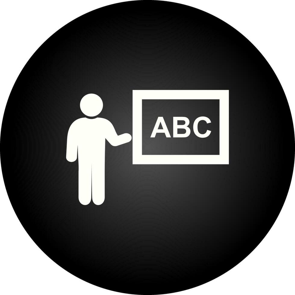 ABC Vektor Symbol einstellen