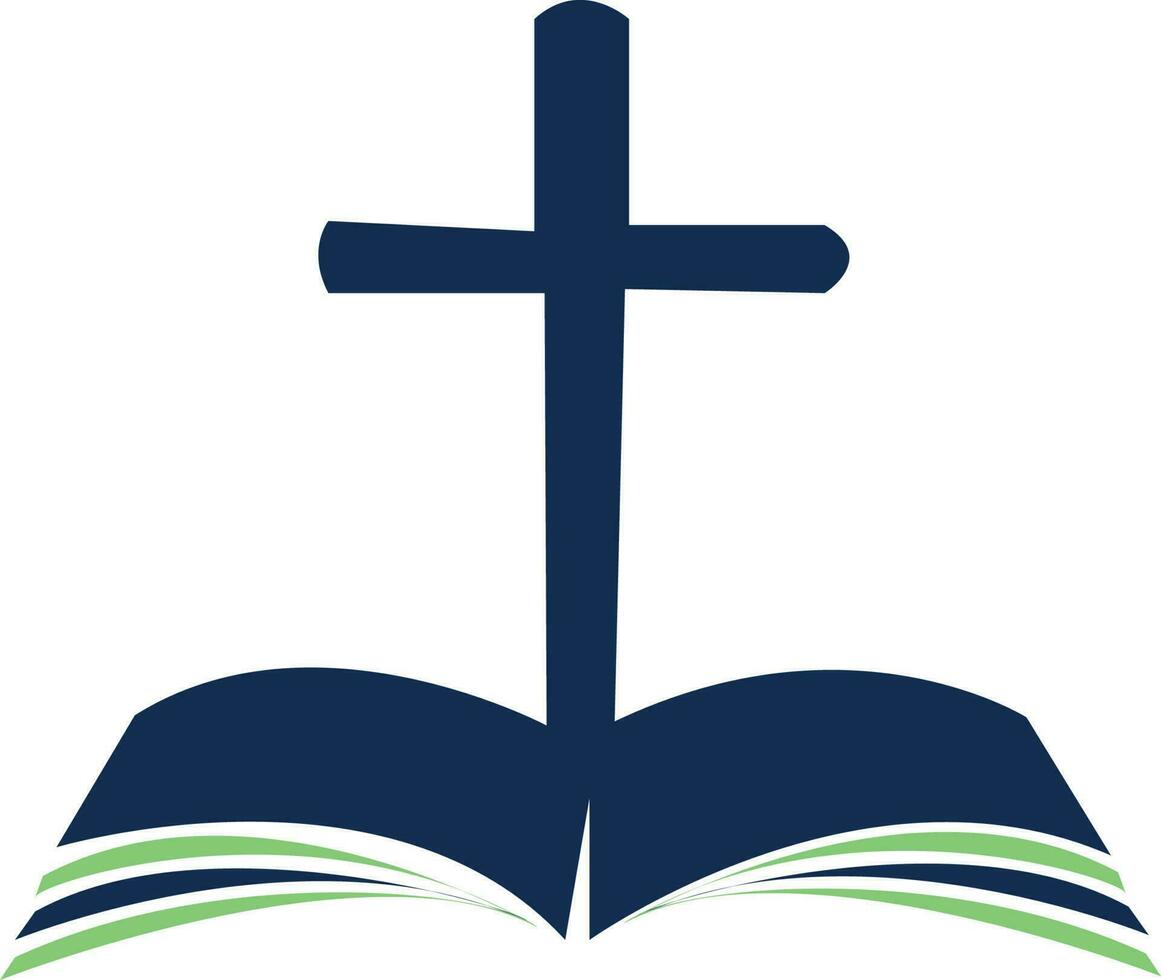 Bibelkreuz-Logo vektor