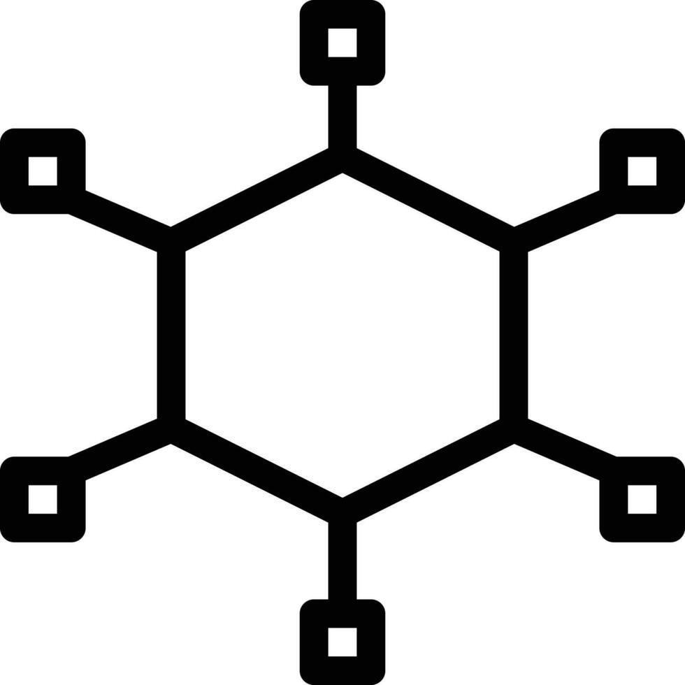 netzwerkvektorillustration auf einem hintergrund. hochwertige symbole. vektorikonen für konzept und grafikdesign. vektor