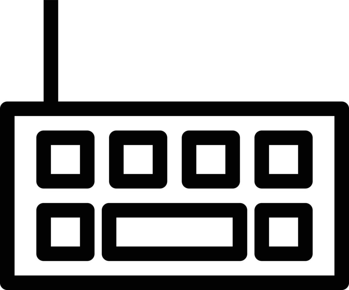 tangentbord vektor illustration på en bakgrund.premium kvalitet symbols.vector ikoner för begrepp och grafisk design.