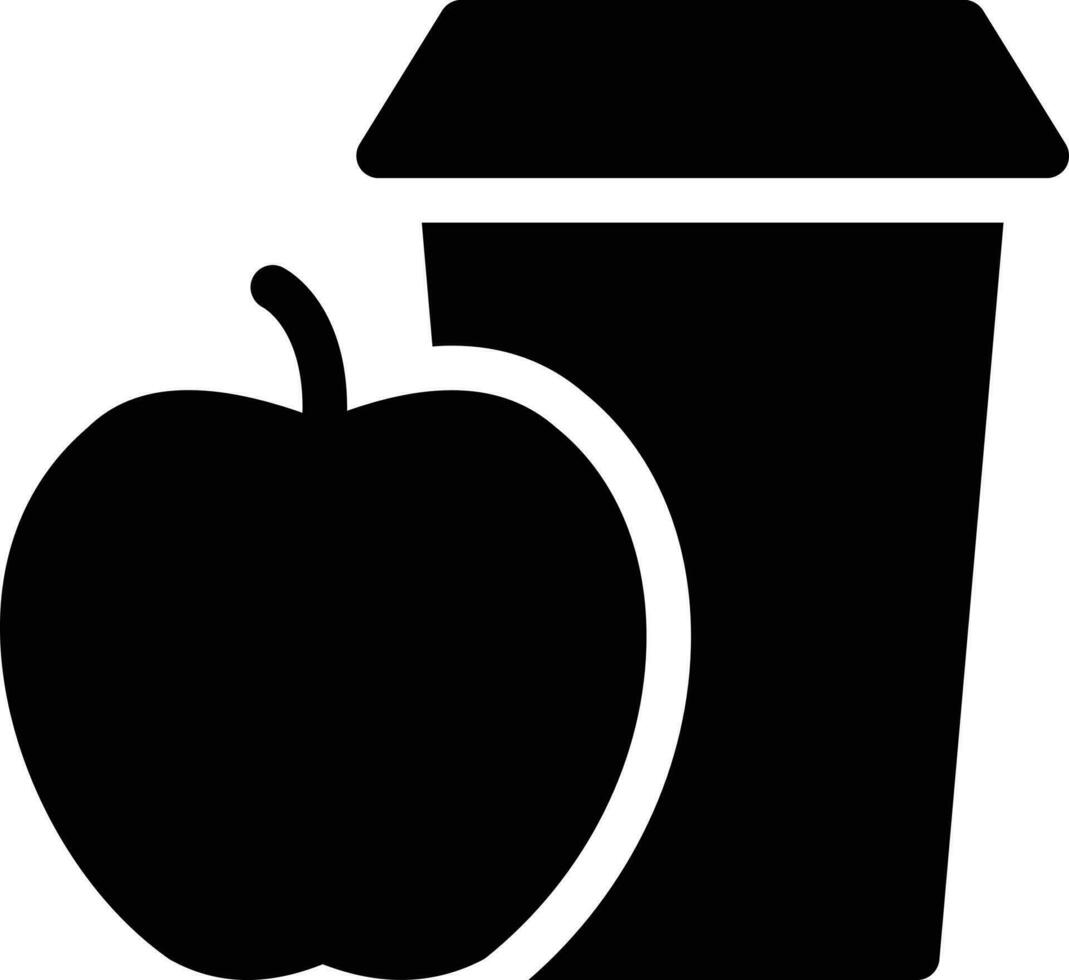 Apfel Milch Vektor Illustration auf ein hintergrund.premium Qualität symbole.vektor Symbole zum Konzept und Grafik Design.