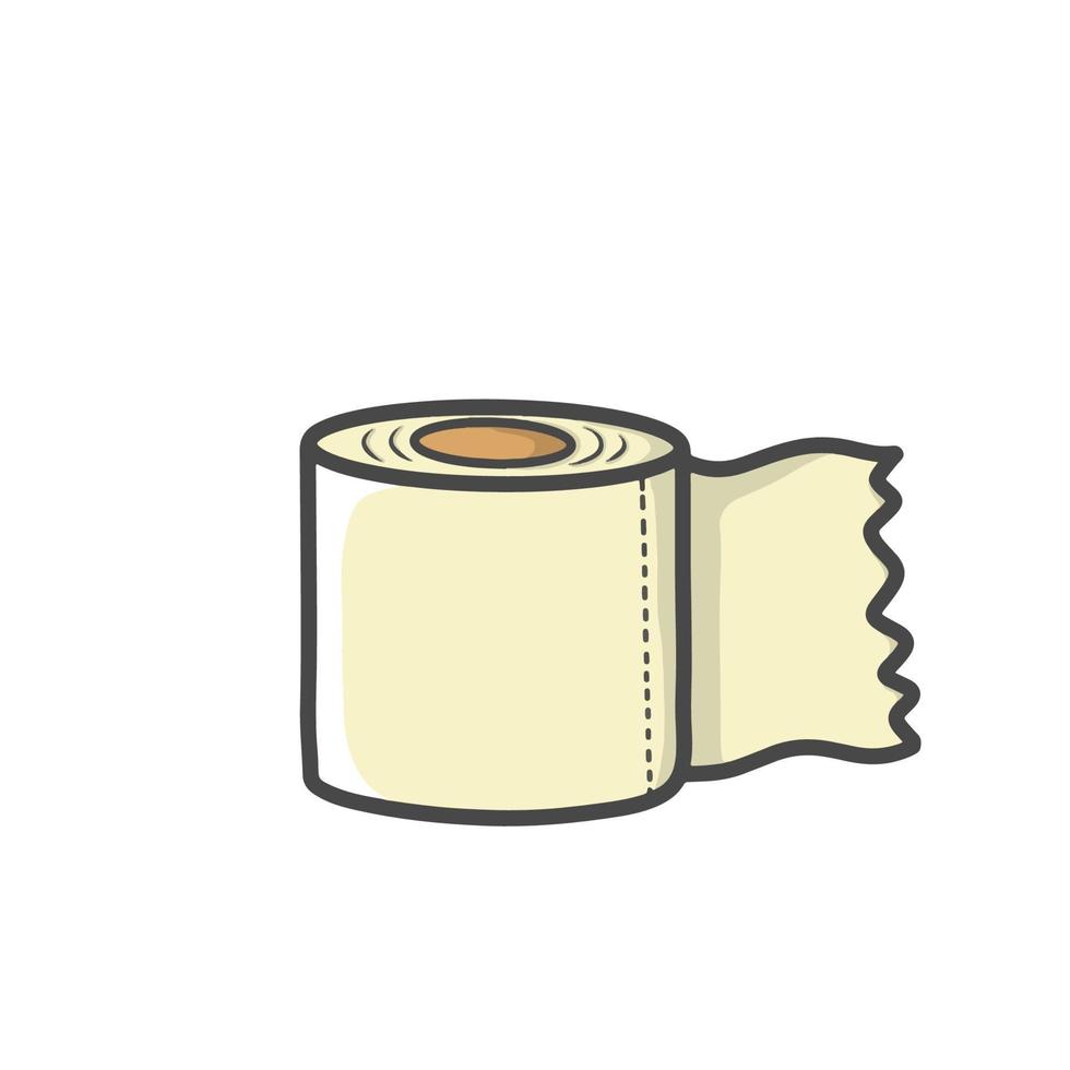 söt toalettpapper karaktär maskot platt tecknad uttryckssymbol vektor  design illustration 2372622 - Ladda ner gratis vektorgrafik, arkivgrafik  och bilder