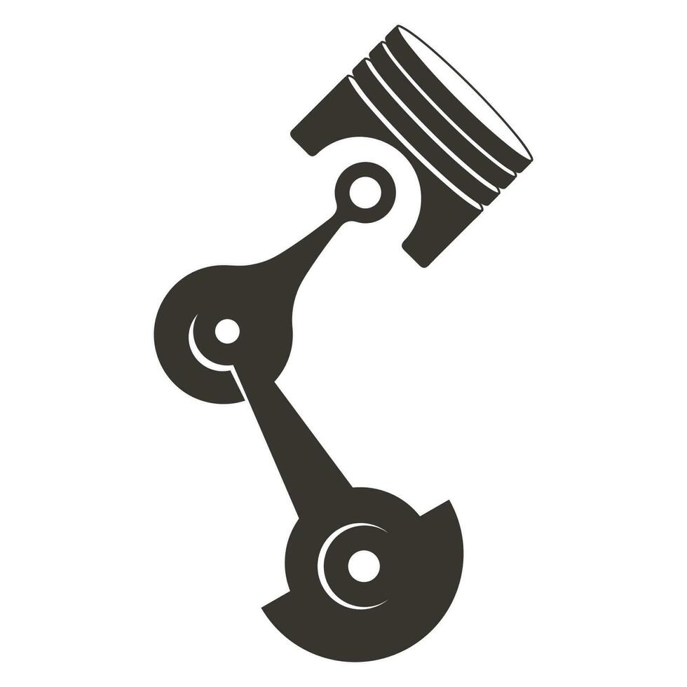 Maschine Logo Vektor Illustration