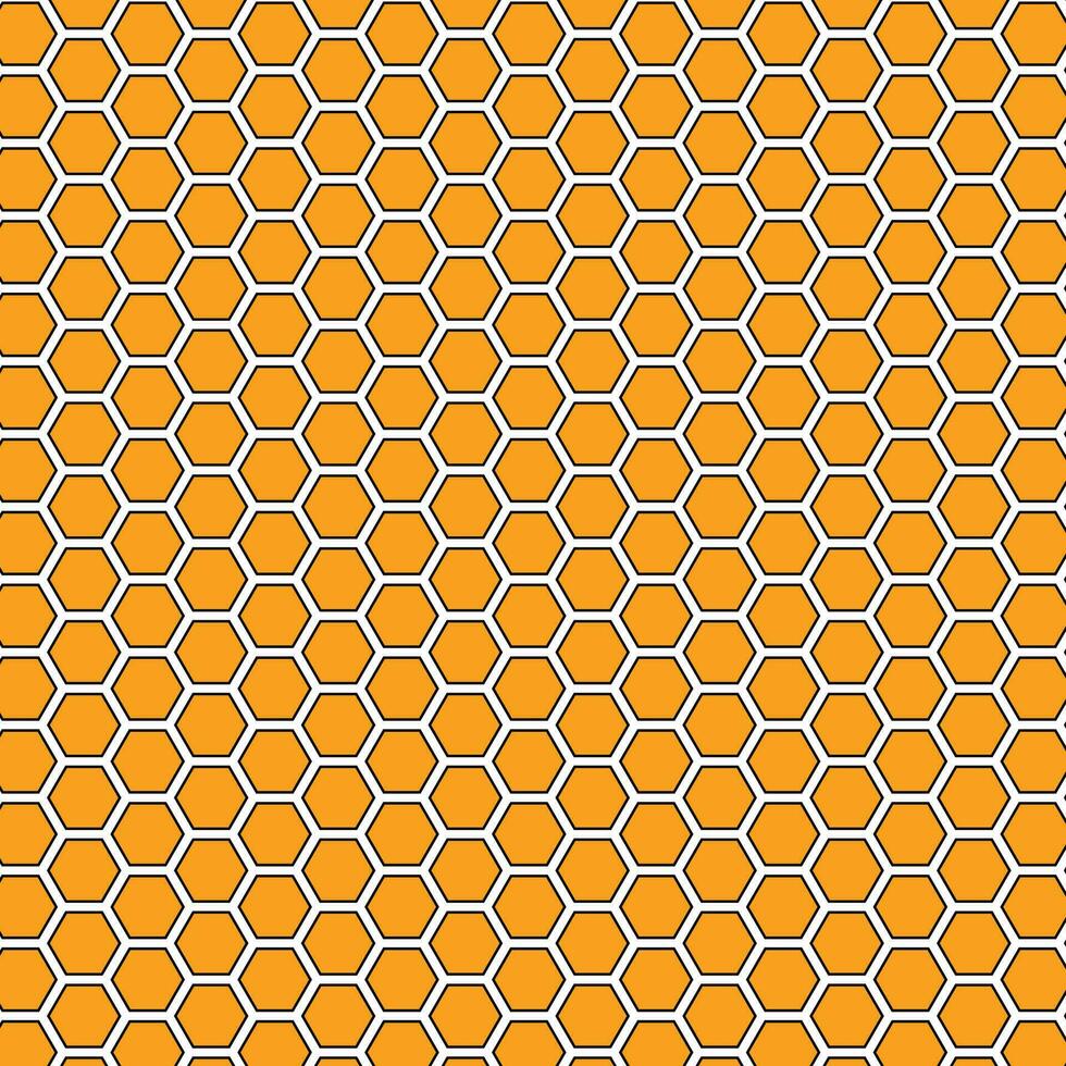 abstrakt geometrisch Bienenwabe Netz Muster. vektor