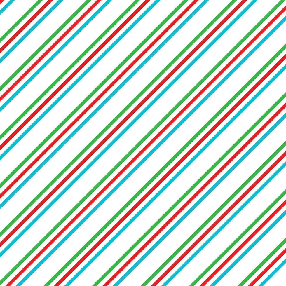 abstrakt modern rot Grün cyan diagonal Streifen Linien Muster. vektor