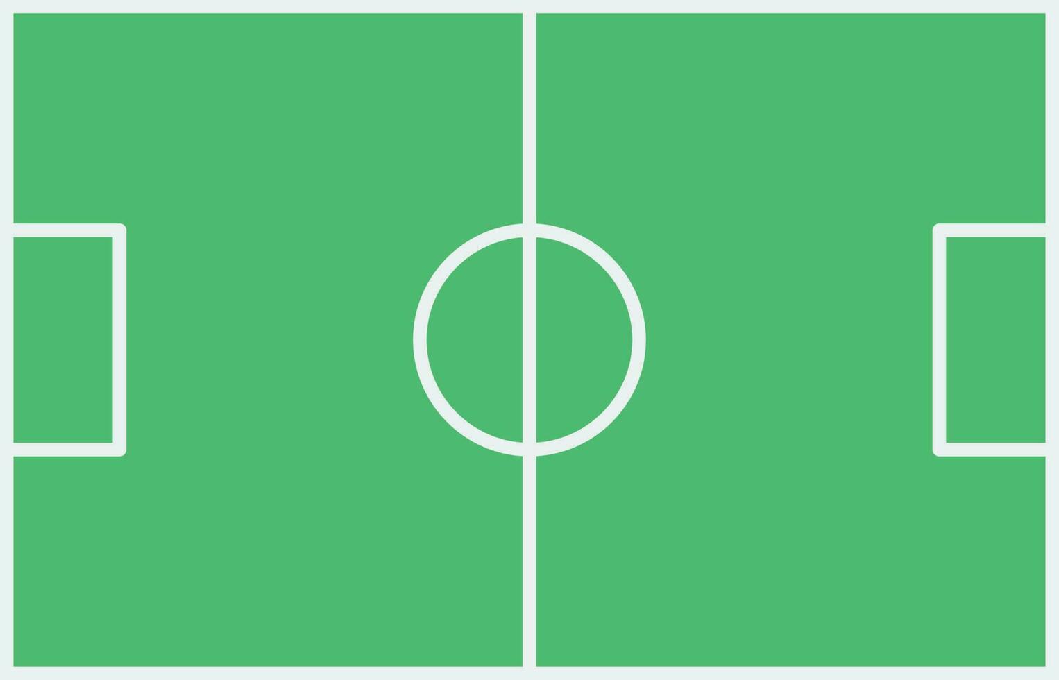 Fußball Feld Symbol Vektor Bild. geeignet zum Handy, Mobiltelefon Apps, Netz Apps und drucken Medien.