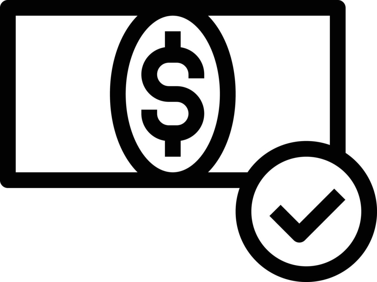 Dollar-Vektorillustration auf einem Hintergrund. hochwertige Symbole. Vektorsymbole für Konzept und Grafikdesign. vektor