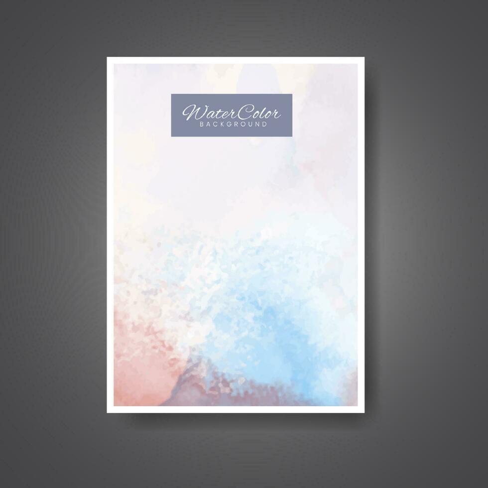 Karten mit Aquarellhintergrund. design für ihr cover, datum, postkarte, banner, logo. vektor