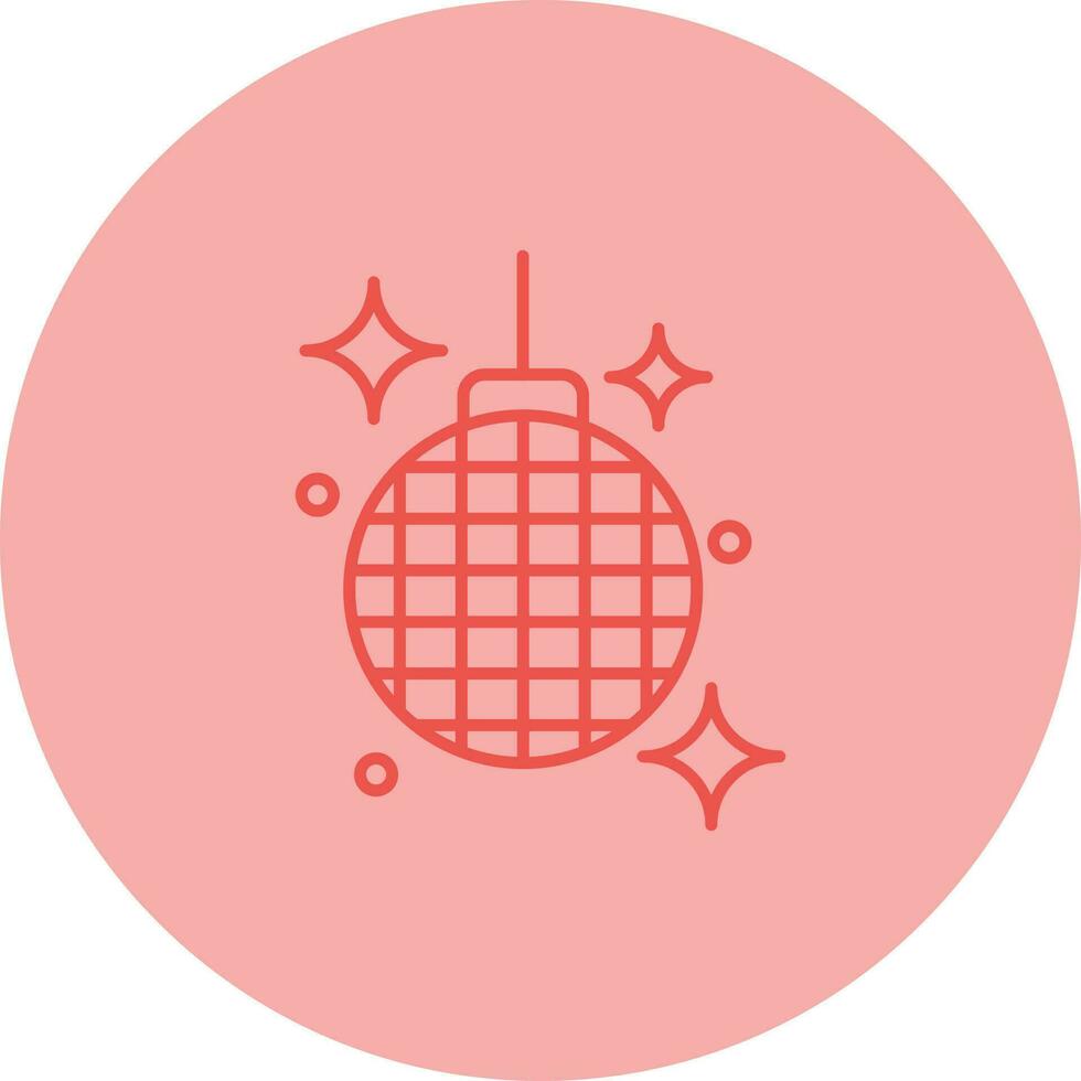 disco boll vektor ikon