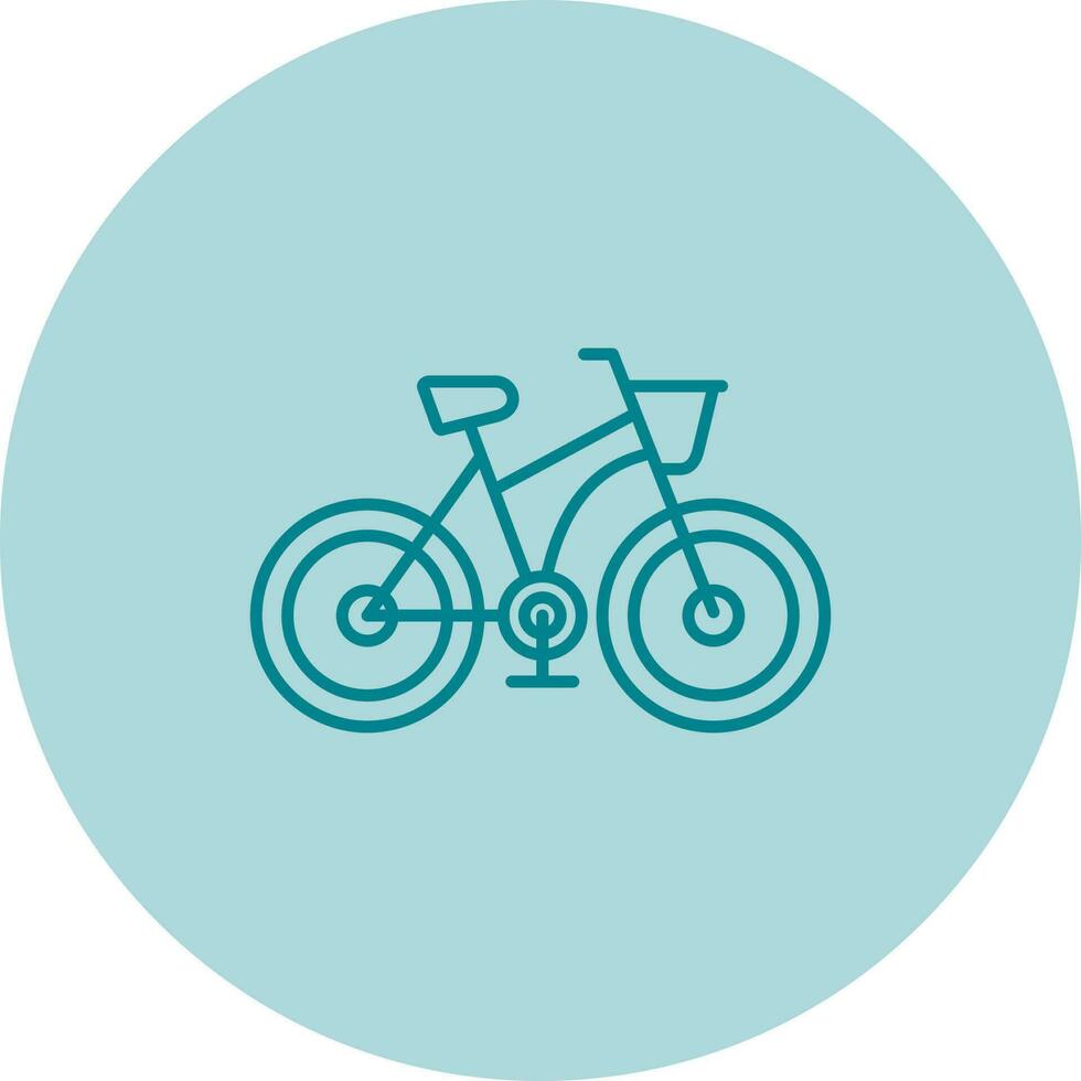 Fahrrad-Vektor-Symbol vektor