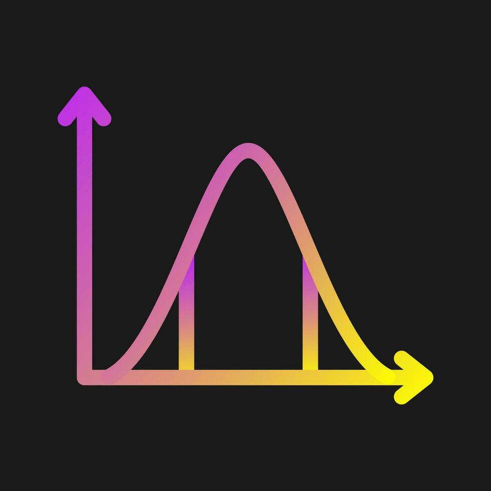 Statistik-Vektorsymbol vektor