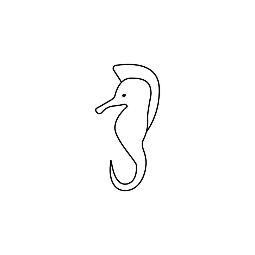 Karotte Pferd Vektor Symbol Illustration