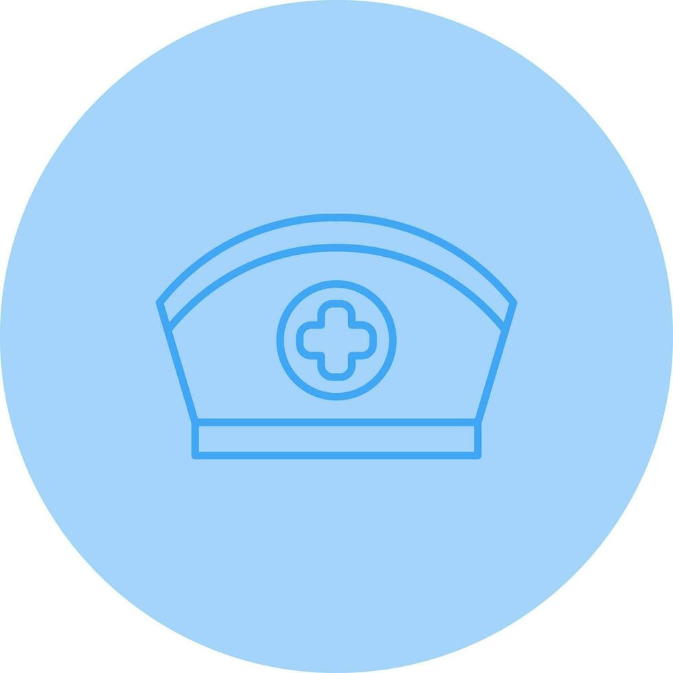 sjuksköterska keps vektor ikon