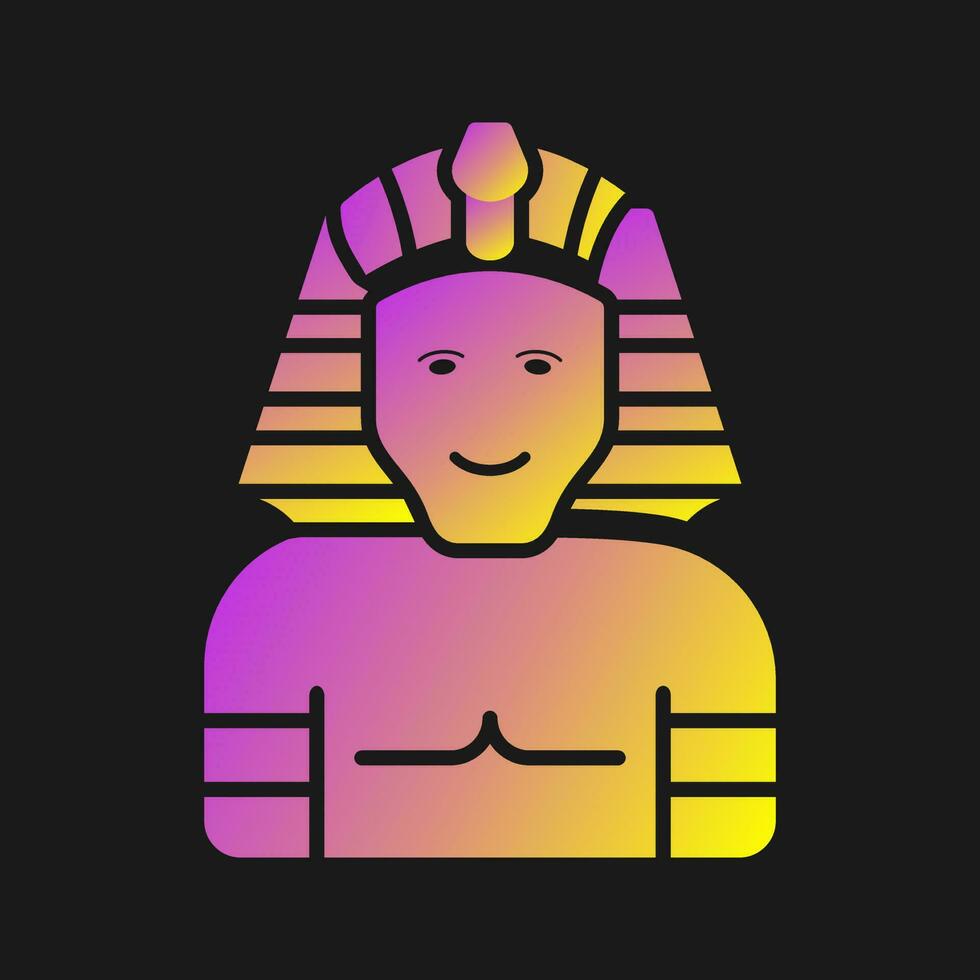 Pharao-Vektor-Symbol vektor