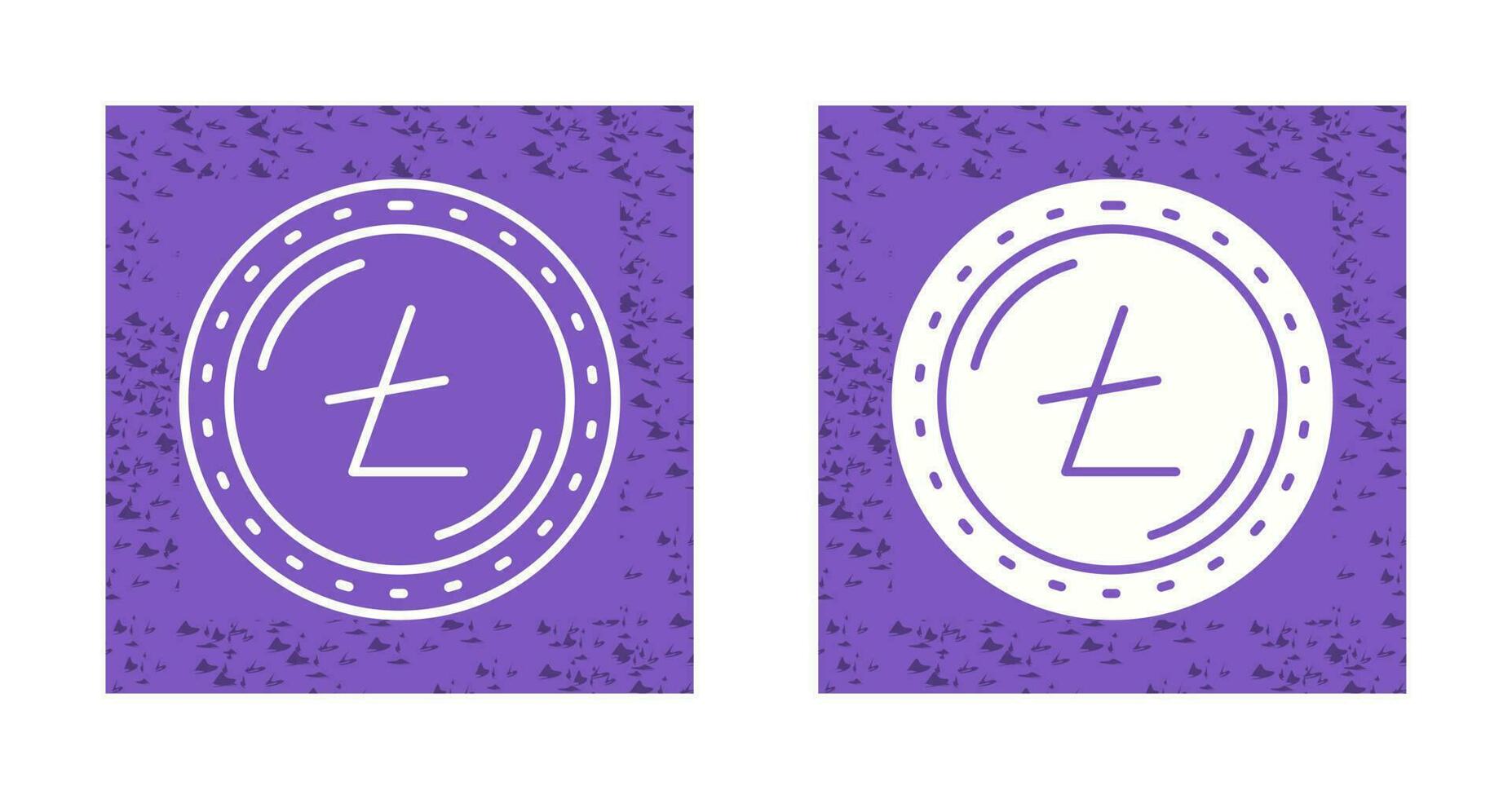 Digital Währung Vektor Symbole