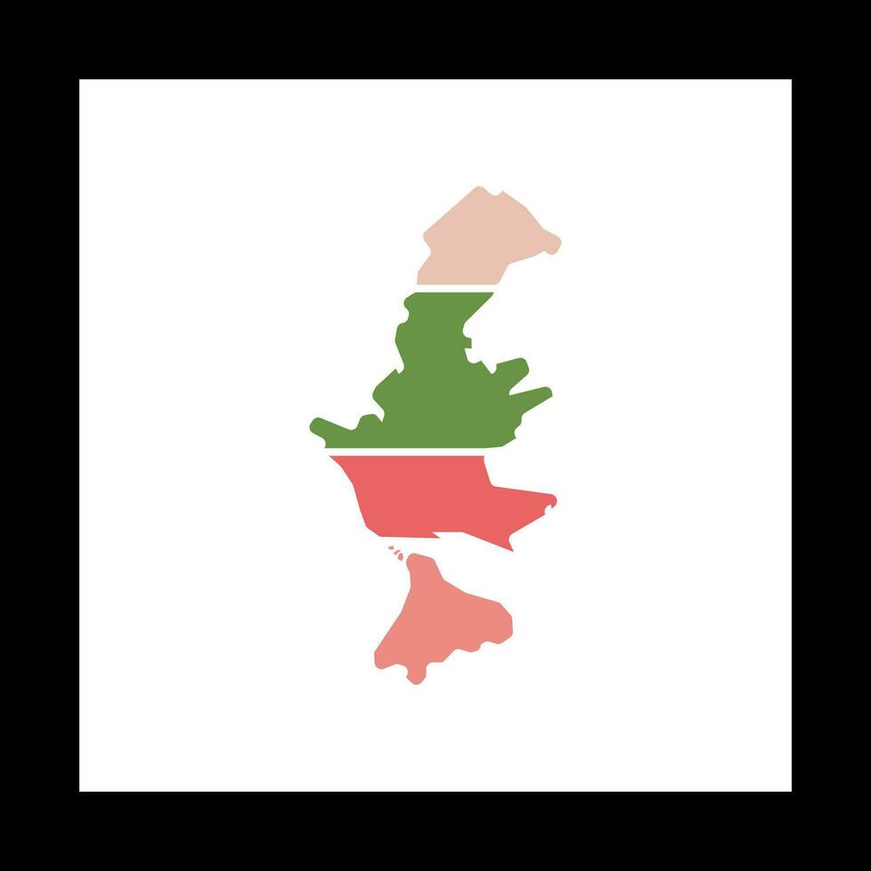 Karta av kremenchuk stad färgrik modern logotyp vektor