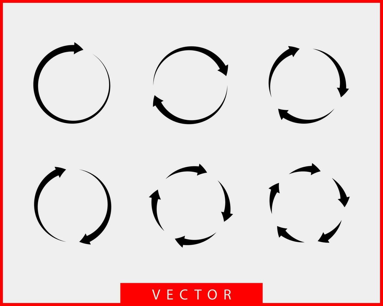 Sammlung Pfeile Vektor Hintergrund Schwarz-Weiß-Symbole. Verschiedene Pfeilsymbole setzen Kreis, hoch, lockig, gerade und verdreht. Design-Elemente.