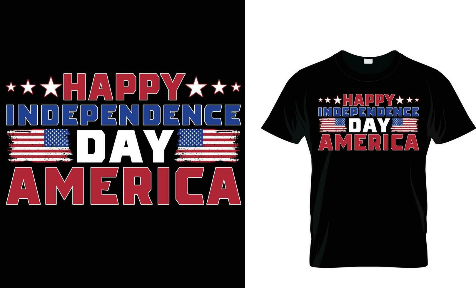 4th juli USA självständighetsdagen t-shirt design vektor
